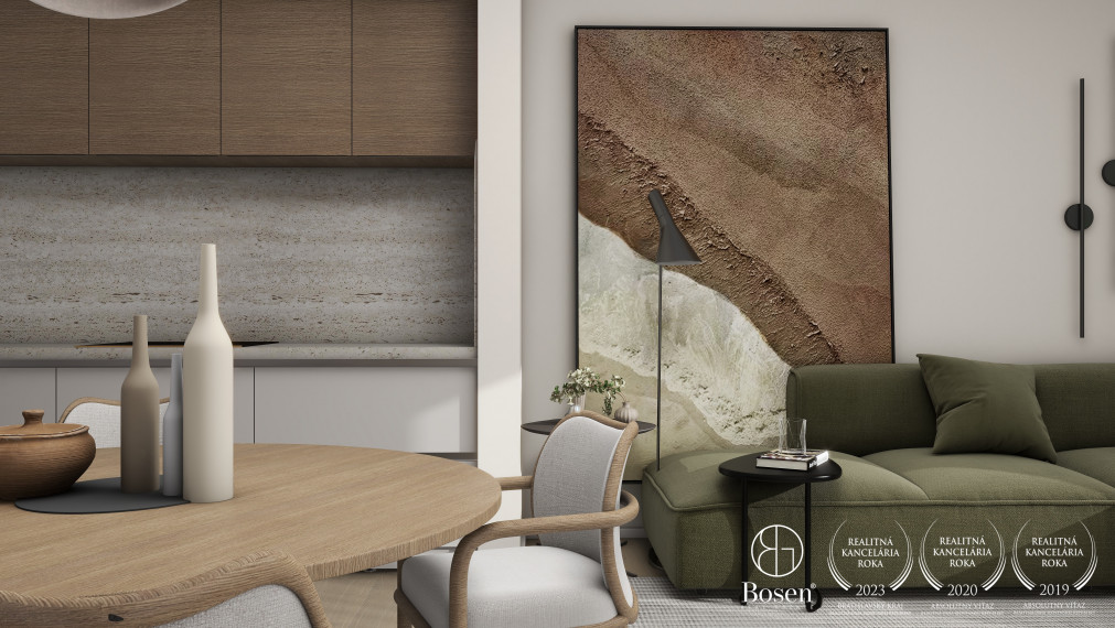 Bosen Realicity / 3 izbový byt s výhľadom na les v Projekte Byty Altum