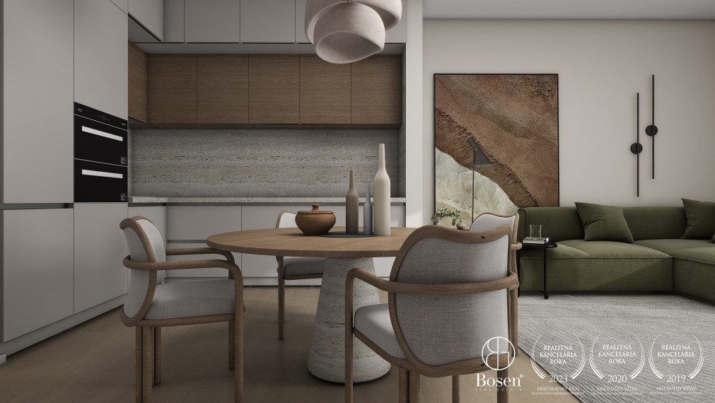 Bosen Realicity / 3 izbový byt s výhľadom na les v Projekte Byty Altum