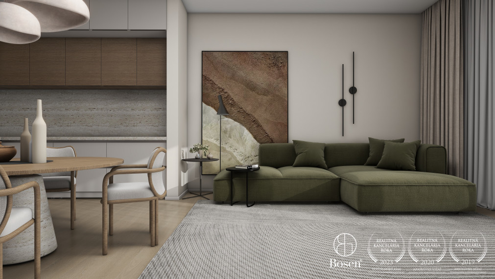 Bosen Realicity / 3 izbový byt s výhľadom na les v Projekte Byty Altum