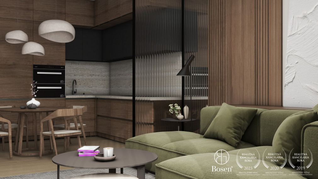 Bosen Realicity / 3 izbový byt s výhľadom na les v Projekte Byty Altum