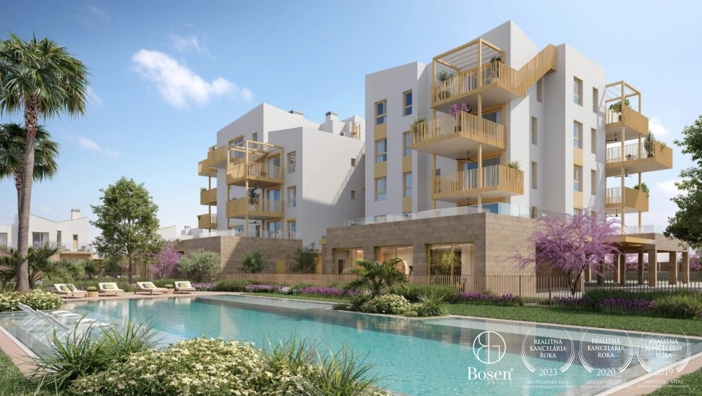 Exkluzívny 2 izbový apartmán pri mori na španielskej riviére