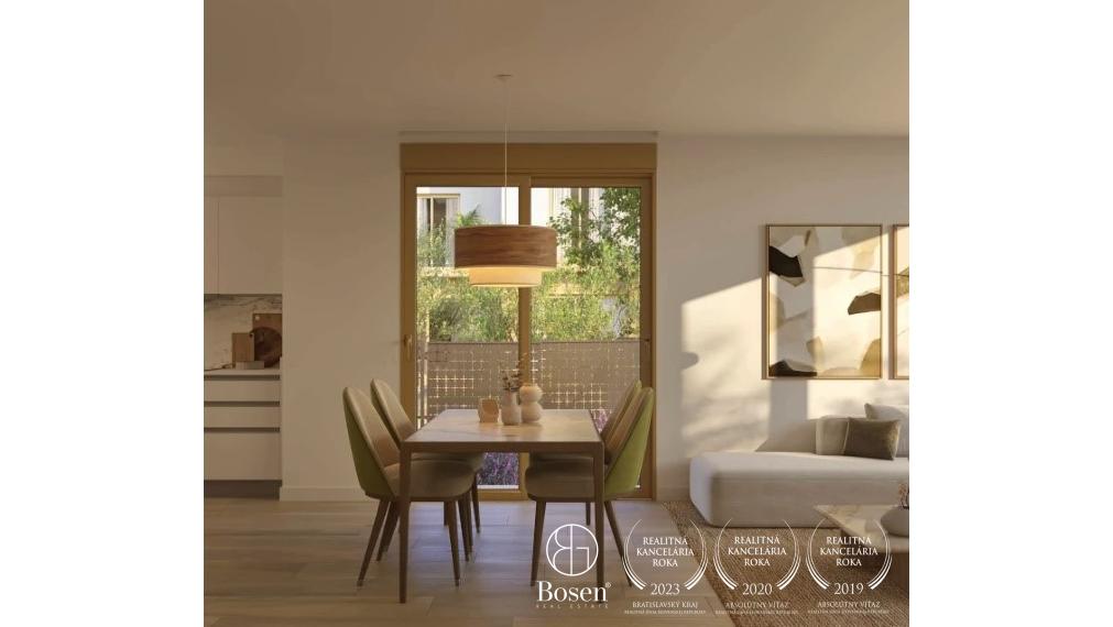 Exkluzívny 3 izbový apartmán pri pláži v modernom uzavretom projekte