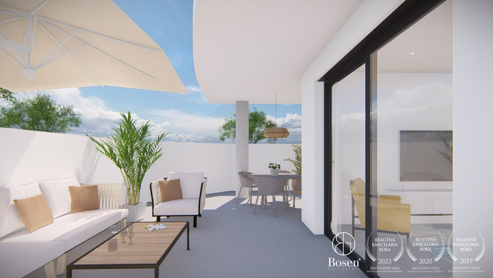 Slnečný 3 izbový apartmán vo Villajoyose – len 500 m od mora
