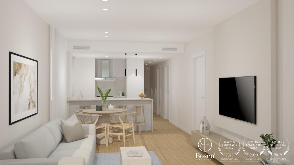 Lukratívny 3 izbový apartmán v 2 línii od mora