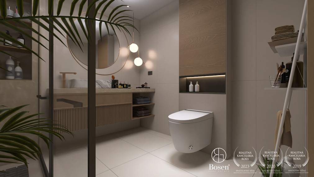 PREDANÉ - BOSEN | 3 izb. byt s priestrannou terasou, Jašíkova-Ružinov