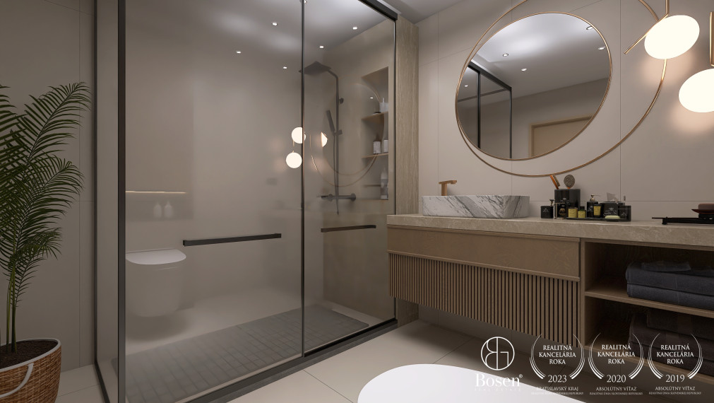 PREDANÉ - BOSEN | 3 izb. byt s priestrannou terasou, Jašíkova-Ružinov