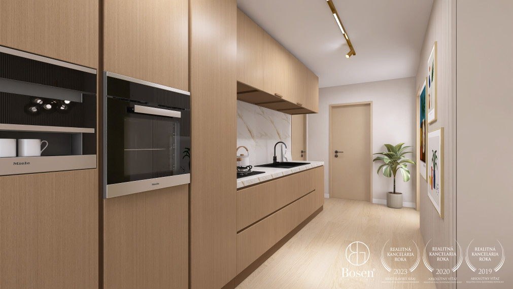 PREDANÉ - BOSEN | 3 izb. byt s priestrannou terasou, Jašíkova-Ružinov