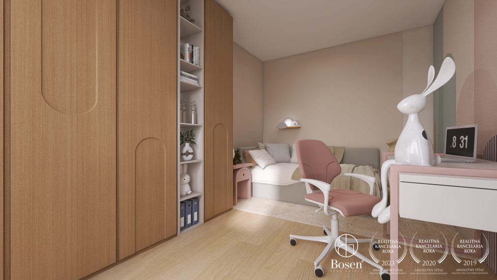 PREDANÉ - BOSEN | 3 izb. byt s priestrannou terasou, Jašíkova-Ružinov