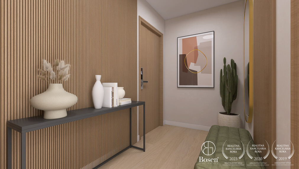 PREDANÉ - BOSEN | 3 izb. byt s priestrannou terasou, Jašíkova-Ružinov