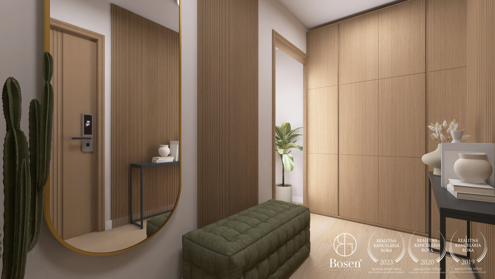 PREDANÉ - BOSEN | 3 izb. byt s priestrannou terasou, Jašíkova-Ružinov