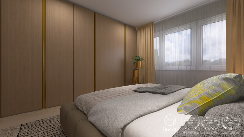 PREDANÉ - BOSEN | 3 izb. byt s priestrannou terasou, Jašíkova-Ružinov