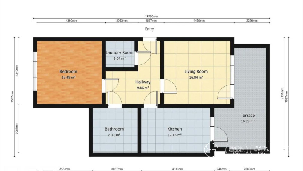 PREDANÉ - BOSEN | 3 izb. byt s priestrannou terasou, Jašíkova-Ružinov