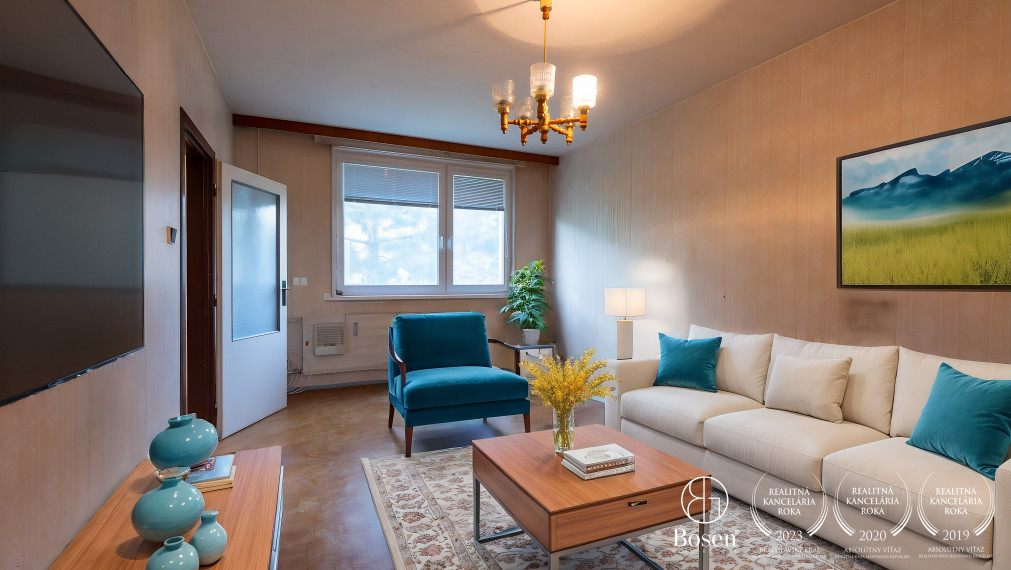 BOSEN | REZERVOVANÉ - 3-izb byt s balkónom v pôvodnom stave, Levice