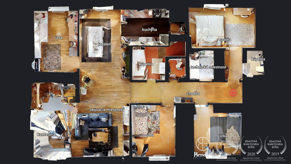 BOSEN | REZERVOVANÉ 5 izbový byt s garážou a HOBBY miestnosťou