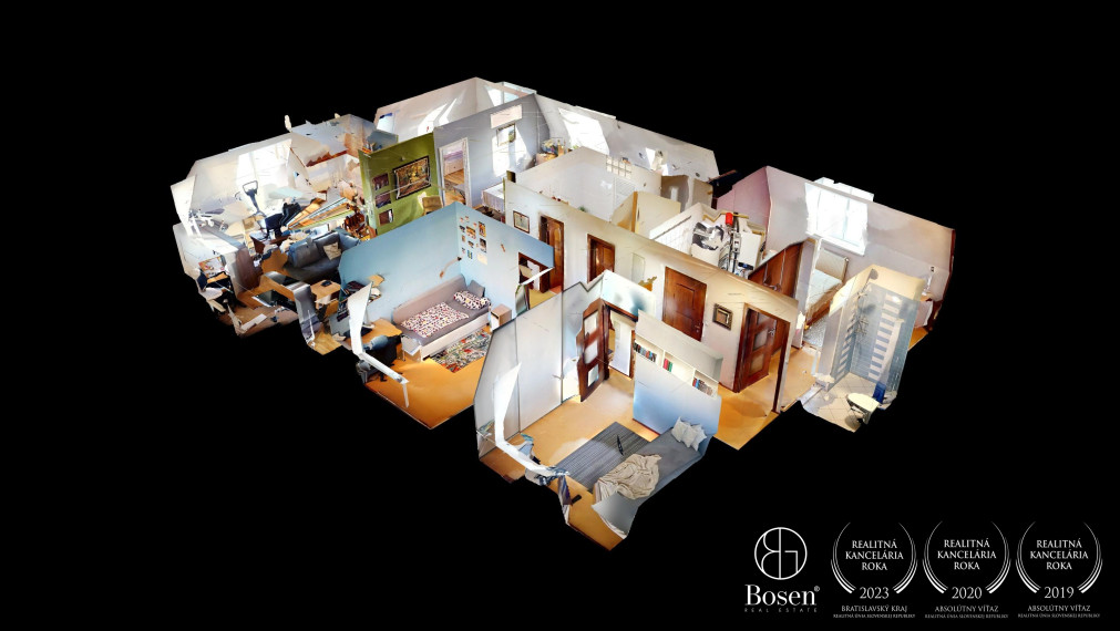 BOSEN | REZERVOVANÉ 5 izbový byt s garážou a HOBBY miestnosťou
