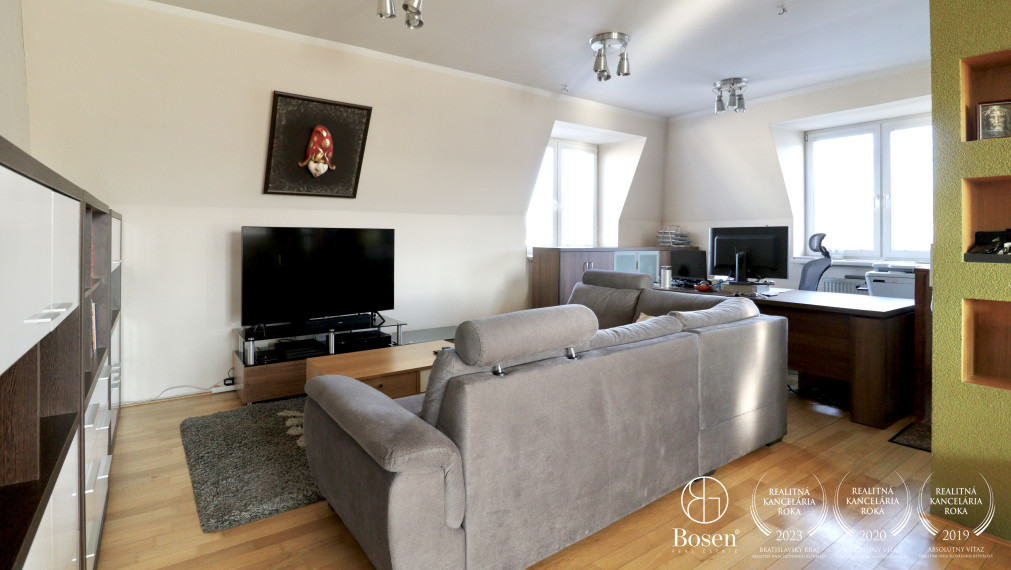 BOSEN | REZERVOVANÉ 5 izbový byt s garážou a HOBBY miestnosťou