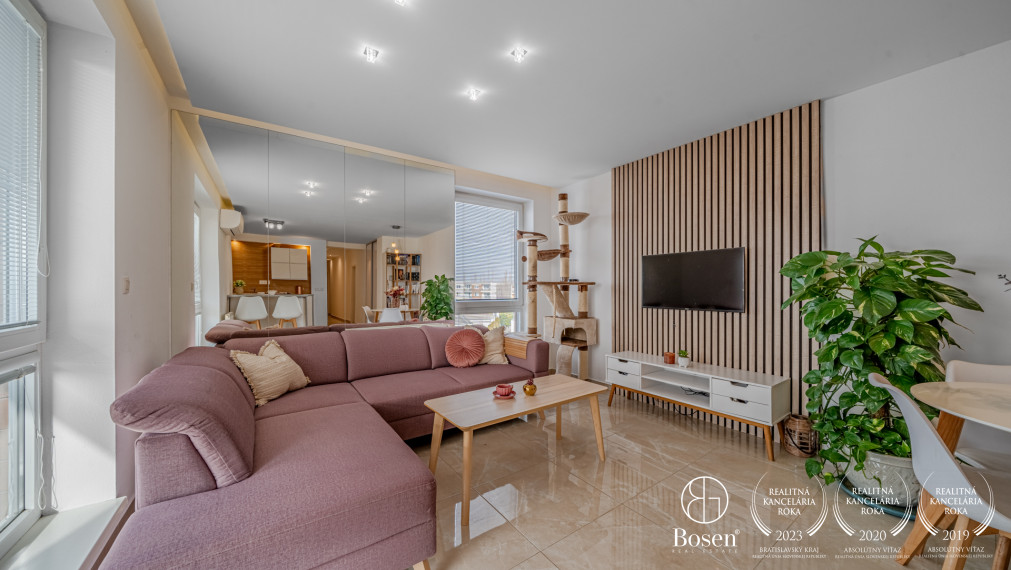 BOSEN | Predané - 3 izbový byt s balkónom, Ružová ul.–Senec, 79 m2