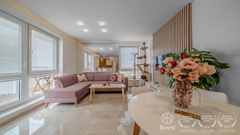 BOSEN | Predané - 3 izbový byt s balkónom, Ružová ul.–Senec, 79 m2