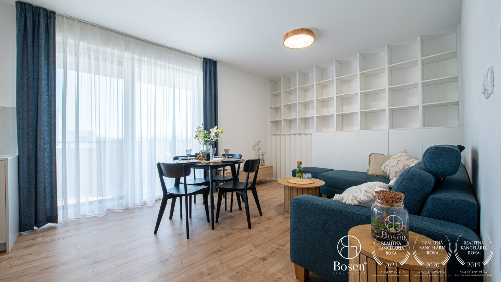 BOSEN | REZERVOVANÝ zariadený 3 izbový byt v novostavbe Trenčín - Vinohrady