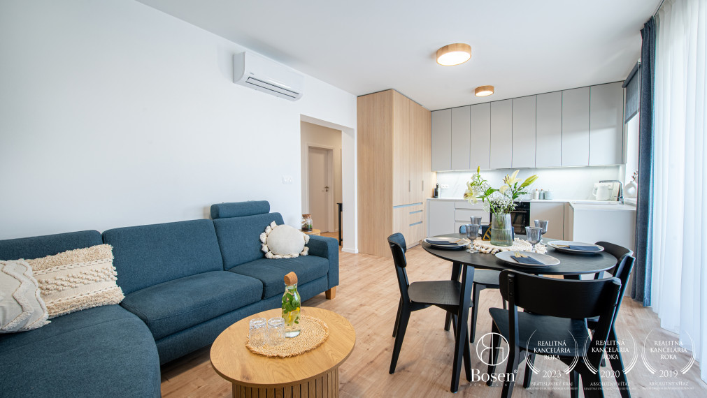 BOSEN | REZERVOVANÝ zariadený 3 izbový byt v novostavbe Trenčín - Vinohrady