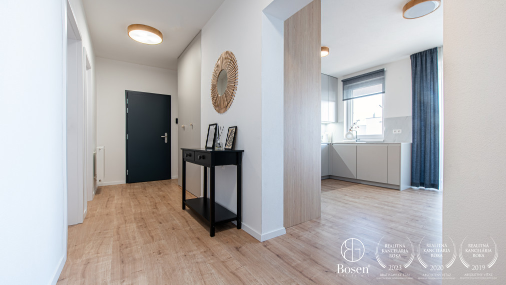 BOSEN | REZERVOVANÝ zariadený 3 izbový byt v novostavbe Trenčín - Vinohrady