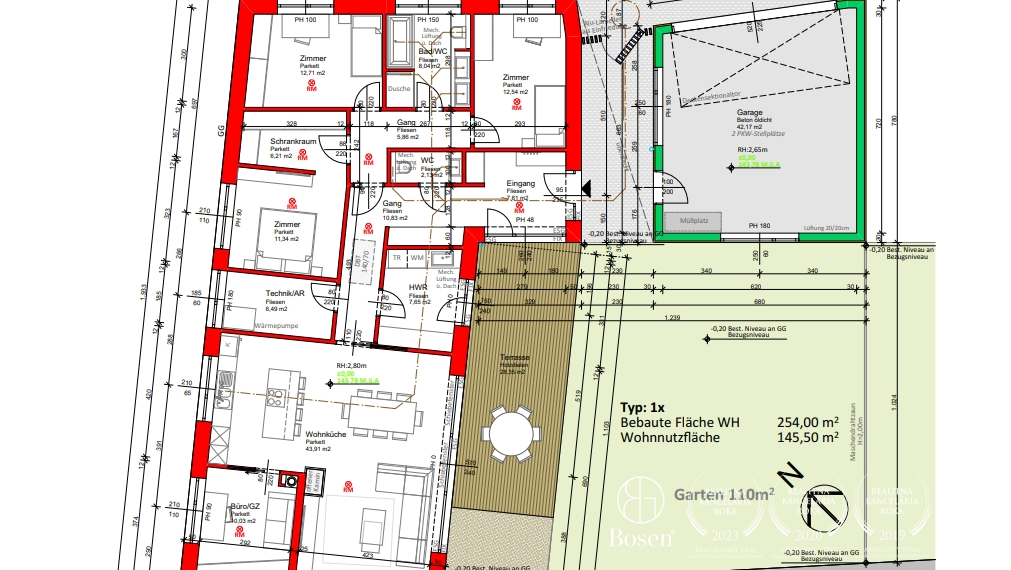 Bosen Realicity / 4 izbový rodinný dom v Prellenkirchen