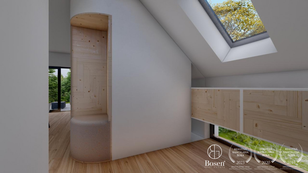 BOSEN | Výnimočný 4 izb.mezonet, veľká terasa, vlastný výťah, Hergottova, 145 m2