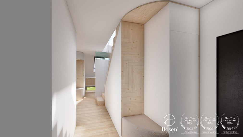 BOSEN | Výnimočný 4 izb.mezonet, veľká terasa, vlastný výťah, Hergottova, 145 m2