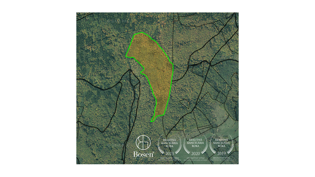 BOSEN | Na predaj rozsiahly lesný pozemok pri obci Mníšek nad Hnilcom