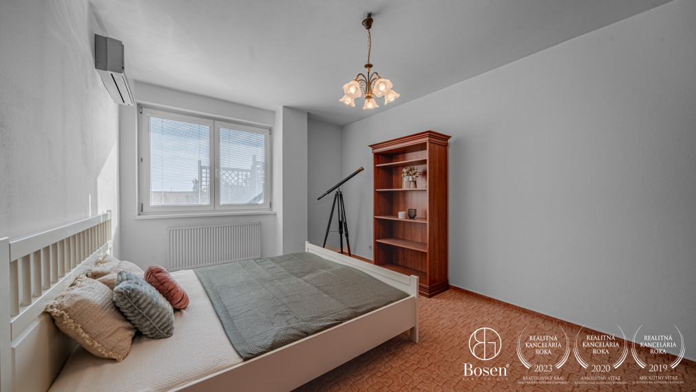 BOSEN | PRENAJATÉ 4 izbový byt s krásnou terasou, 165 m2, Dlhé diely