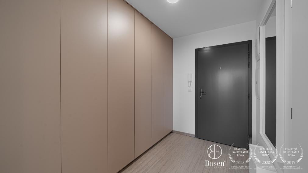 BOSEN | Zariadený nový 1 izb.byt, Parking, Balkón, Klíma, Pivnica, Ružinov, 34 m2