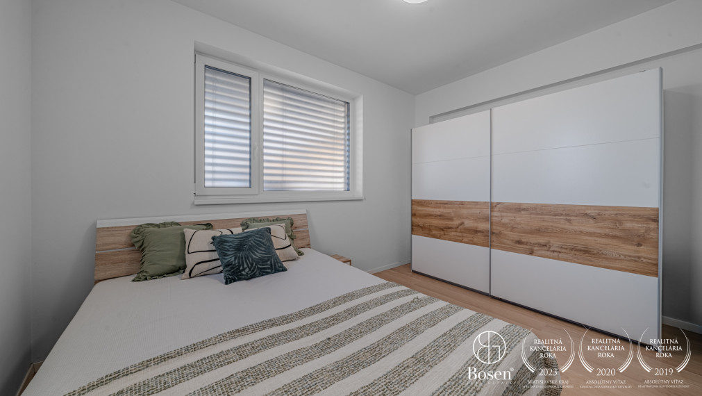 BOSEN | 3 izbový byt s predzáhradkou (134 m2) a 2 parkovacími miestami, Majoránová, Bratislava - m.č. Vrakuňa