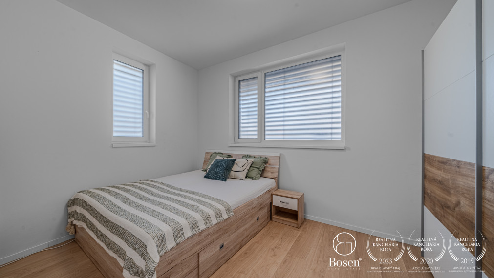 BOSEN | 3 izbový byt s predzáhradkou (134 m2) a 2 parkovacími miestami, Majoránová, Bratislava - m.č. Vrakuňa