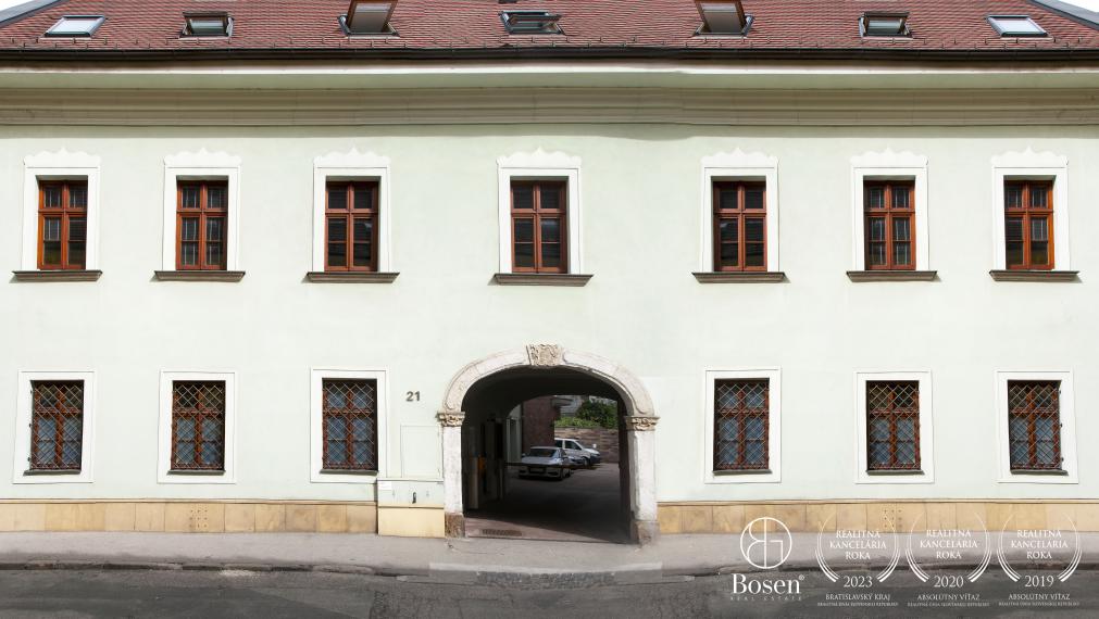 BOSEN | Prenájom kancelárskych priestorov 83,75m2 na Panenskej ulici - Staré Mesto, Bratislava