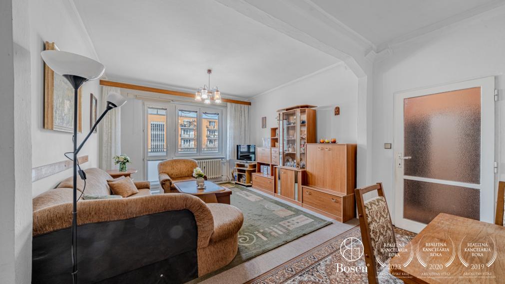 BOSEN | REZERVOVANÉ, Priestranný 3 izbový byt na ulici Zálužická, 86 m2