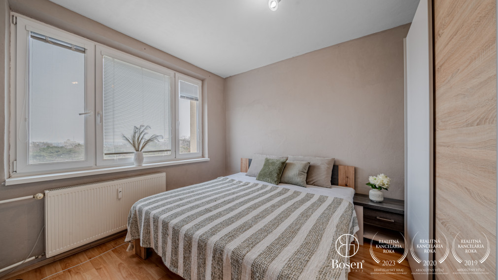 BOSEN | Priestranný 3-izbový byt s balkónom v meste Trnava