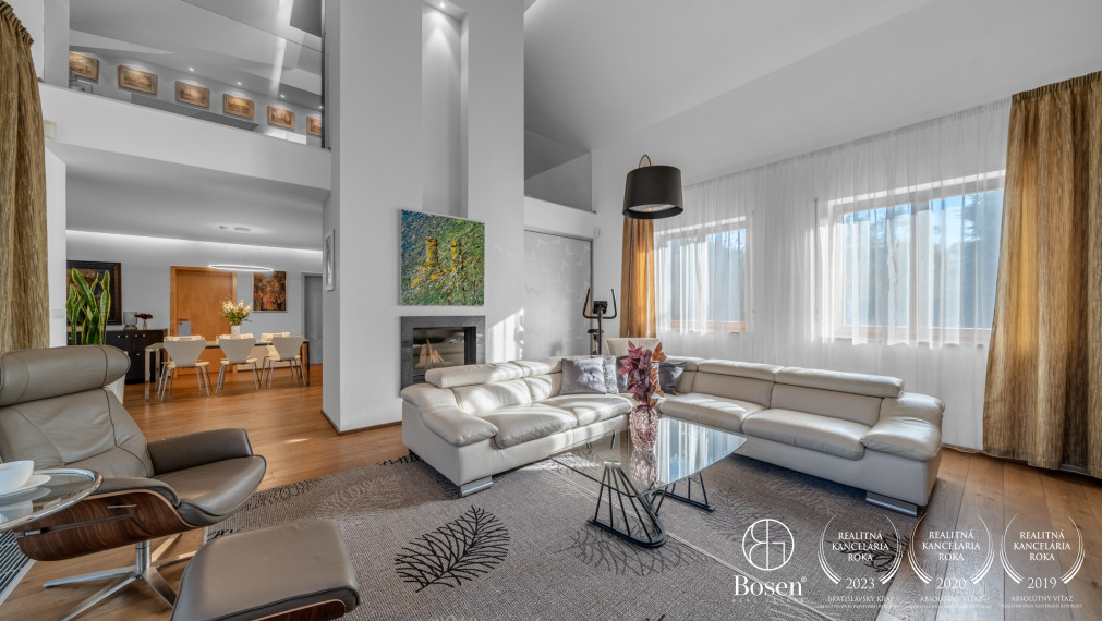 BOSEN | Moderný rodinný dom s nádhernou záhradou a investičným pozemkom, ulica Brezová