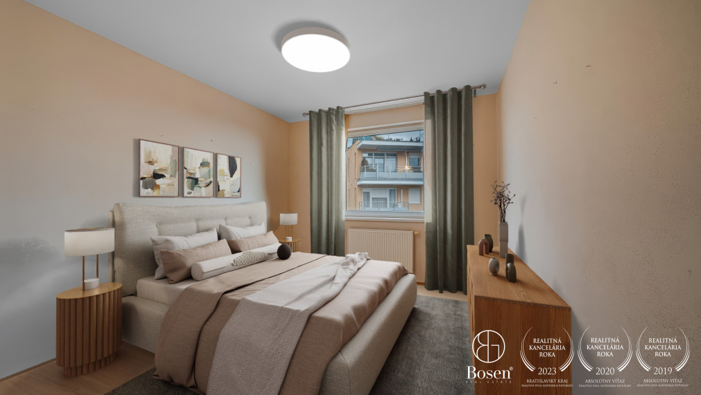 PREDANÉ - BOSEN | Priestranný 2 izbový byt s terasou, Na zlatej nohe, 69 m2