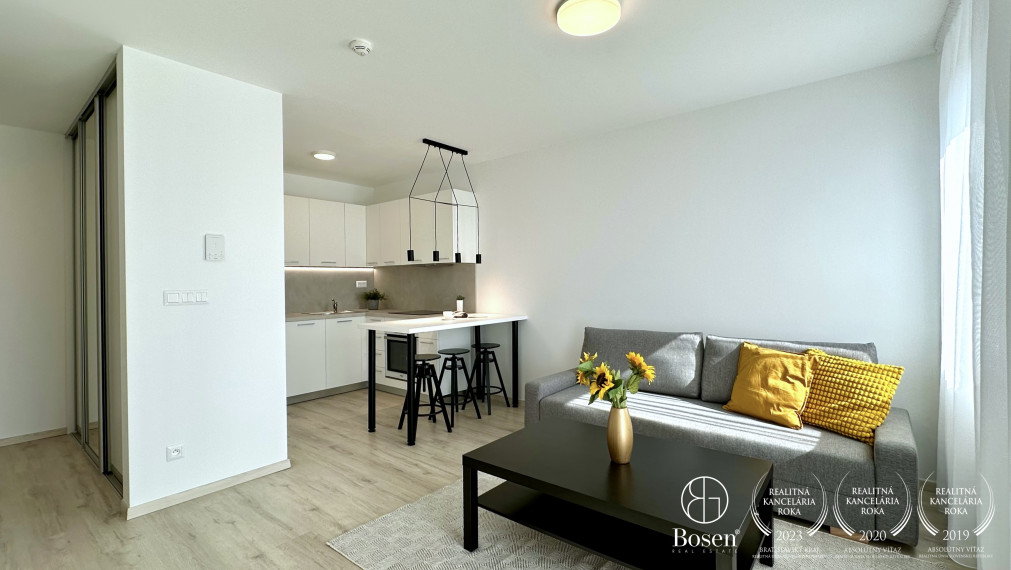 BOSEN | PRENAJATÉ: 2kk byt s parkovacím státím v novostavbe NUPPU