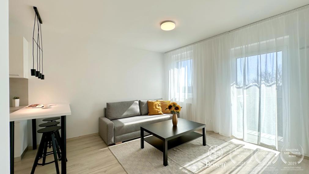 BOSEN | PRENAJATÉ: 2kk byt s parkovacím státím v novostavbe NUPPU