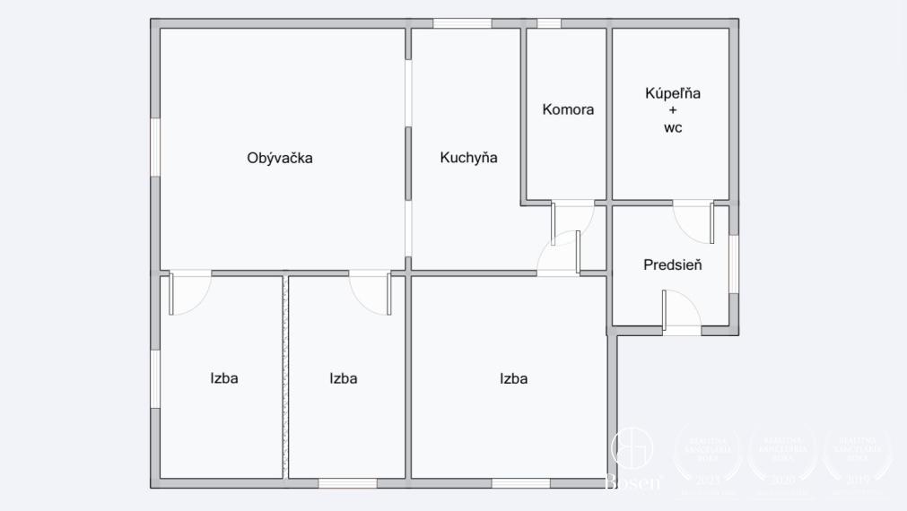 REZERVOVANÉ! BOSEN | Rodinný dom po kompletnej rekonštrukcii s veľkým pozemkom, Gajary