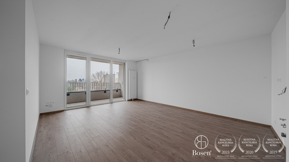 BOSEN | Priestranný 2 izbový byt v novostavbe PRÚDY Trnava