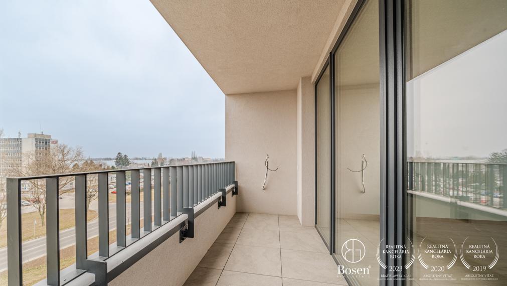 BOSEN | Priestranný 2 izbový byt v novostavbe PRÚDY Trnava