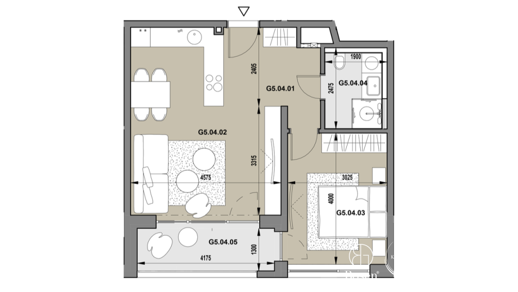 BOSEN | Priestranný 2 izbový byt v novostavbe PRÚDY Trnava