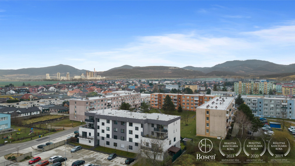 BOSEN| 1 izbový byt s parkovacím miestom, Rohožník