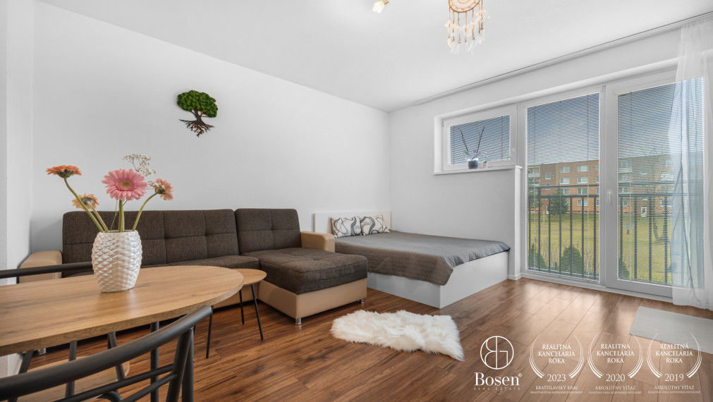 BOSEN| 1 izbový byt s parkovacím miestom, Rohožník