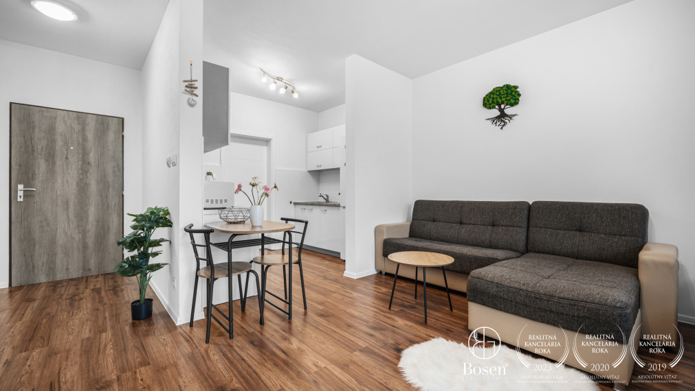 BOSEN| 1 izbový byt s parkovacím miestom, Rohožník