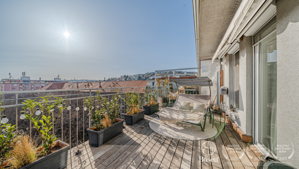 BOSEN | Veľkometrážny mezonet s terasou, BA - Nové Mesto