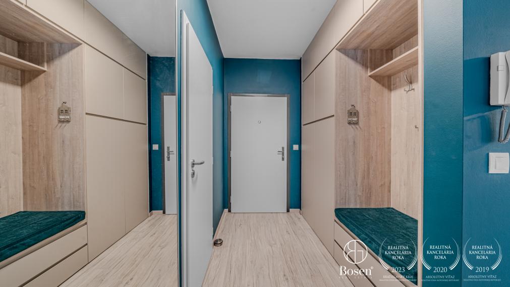 BOSEN | Zariadený 2-izbový klimatizovaný byt s loggiou v novostavbe Slnečnice – Zuzany Chalupovej, 58 m²