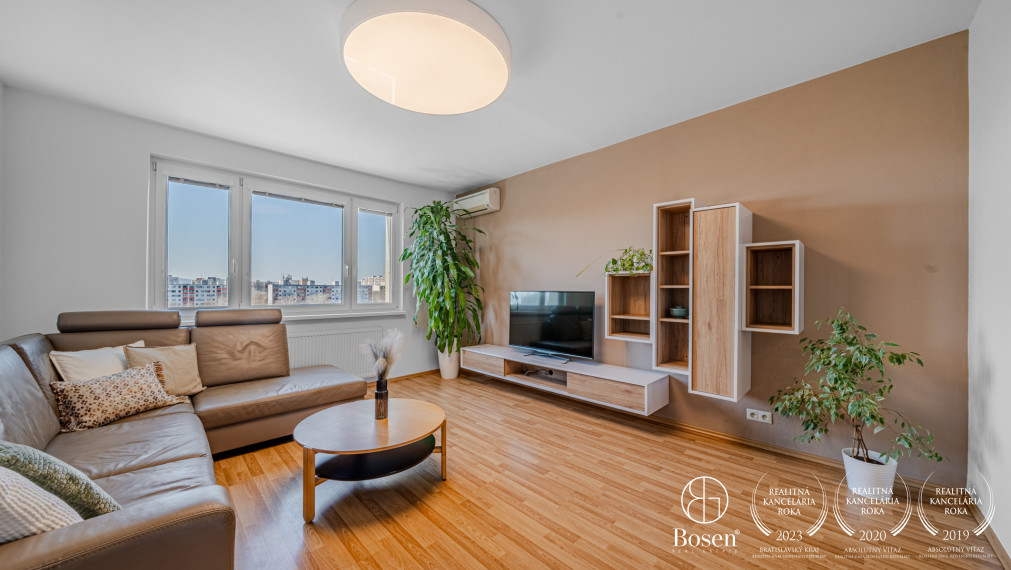 BOSEN | Kompletne zariadený, klimatizovaný 3-izbový byt, 70 m², Petržalka - Dvory